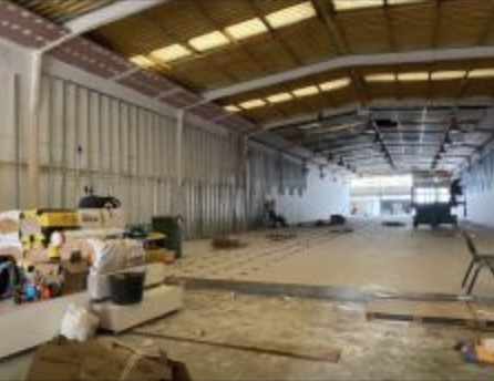 Nave industrial antes de la reforma